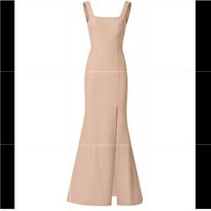 Amsale Bridesmaid James Dress in Fawn